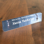 Donkey-Stationierung Namensplakette (Seite)