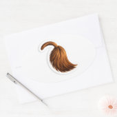 Donkey tail mini sticker sheet for party bag (Umschlag)