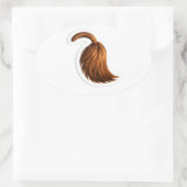 Donkey tail mini sticker sheet for party bag (Tasche)