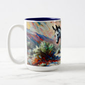 Donkey-Tasse Zweifarbige Tasse (Links)