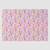 Donkey Tissue Paper in Pink Seidenpapier (Vorderseite)