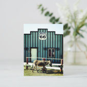 Donkey Town Oatman Arizona Ankündigungspostkarte (Stehend Vorderseite)