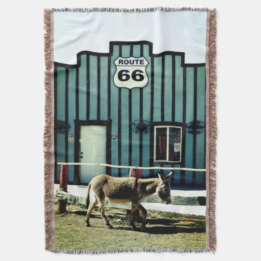 Donkey Town Oatman Arizona Decke (Vorderseite Vertikal)