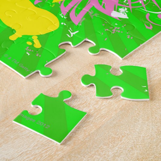 Donkey trägt eine Sonnenbrille Puzzle (Seite)