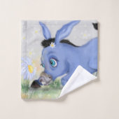 Donkey und Daisy Bath Handtücher (Waschlappen)