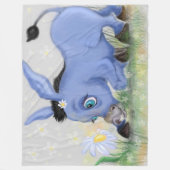 Donkey und Daisy Fleece Blanket (Vorderseite)