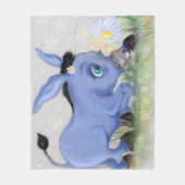 Donkey und Daisy Fleece Blanket (Vorderseite)