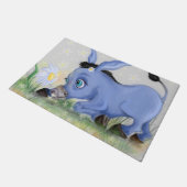 Donkey und Daisy Funny Doormat Fußmatte (Schrägansicht)