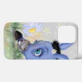 Donkey und Daisy iPhone Case (Rückseite (Horizontal))