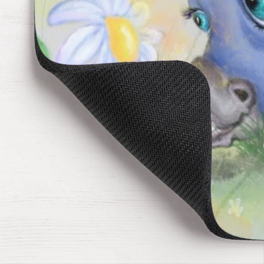 Donkey und Daisy Mouse Pad Mousepad (Ecke)