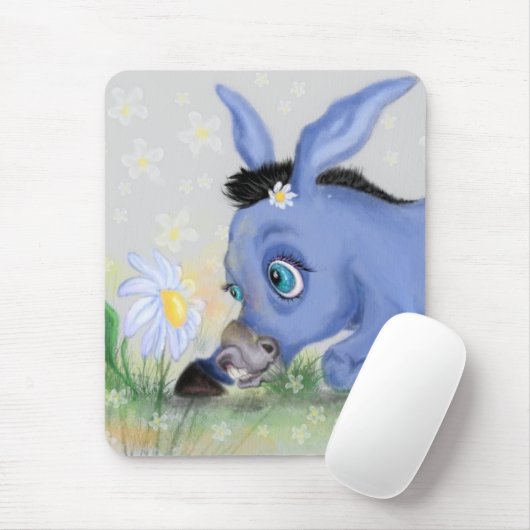 Donkey und Daisy Mouse Pad Mousepad (Mit Mouse)