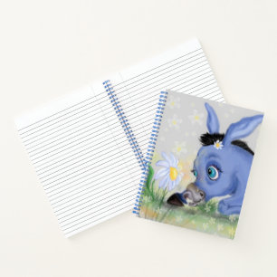Donkey und Daisy-Notebook Notizblock