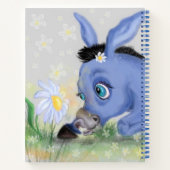 Donkey und Daisy-Notebook Notizblock (Rückseite)
