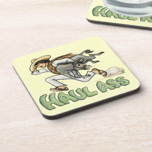 Donkey-Untersetzer Untersetzer (Linke Seite)