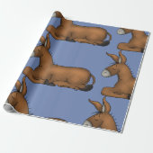 Donkey Wrapping Paper Geschenkpapier (Ungerollt)