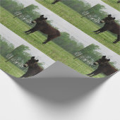 Donkey Wrapping Papier Geschenkpapier (Ecke)