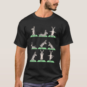 Donkey Yoga Pose Zen Niedlich Workout Übung Yogi F T-Shirt