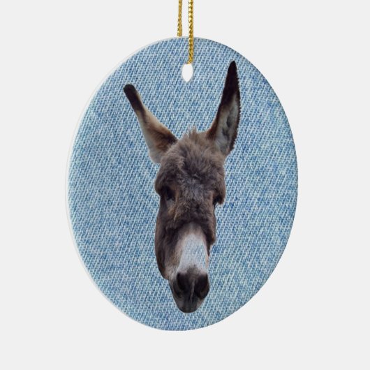Donkey zu Denim Ornament (Rechts)