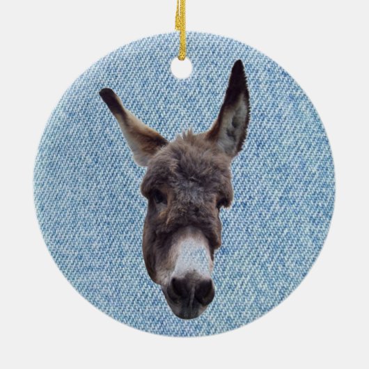 Donkey zu Denim Ornament (Hinten)
