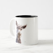 Donkey Zweifarbige Tasse (Vorderseite Links)