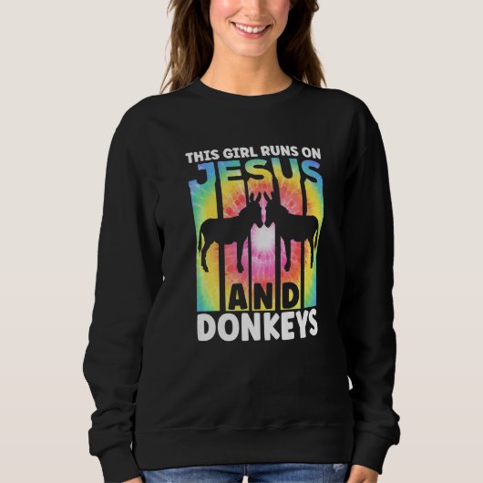 Donkeys Apparel for Donkey Lover Accessories for G Sweatshirt (Vorderseite)
