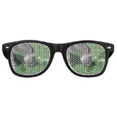 Donkeys essen keine wilden Affodien Sonnenbrille (Vorderseite)