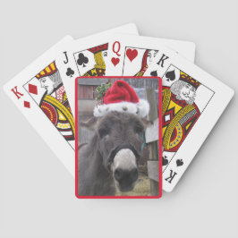 "Donkeys Make Great Santas" Spielkarten