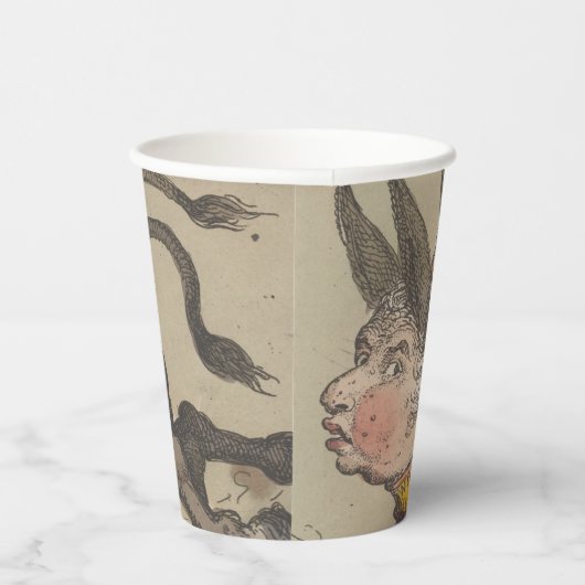 Donkeys - Papiergruppen Pappbecher (Rechts)