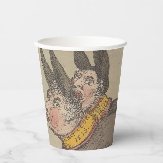 Donkeys - Papiergruppen Pappbecher (Vorderseite)