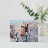 Donkeys Postkarte (Stehend Vorderseite)