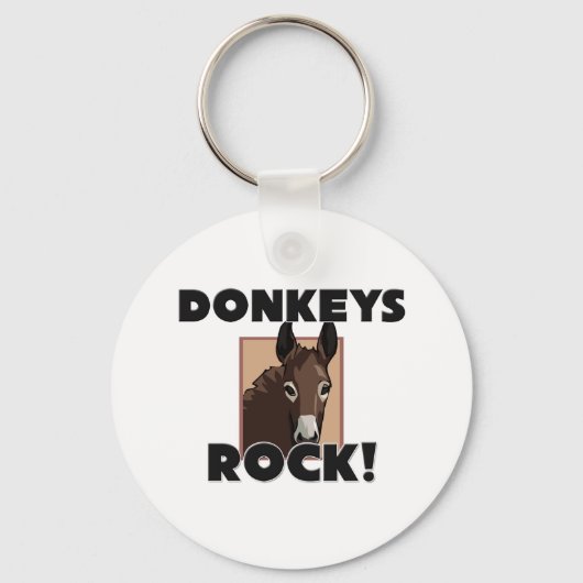 Donkeys Rock Schlüsselanhänger (Vorderseite)