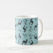Donkeys und Lüster Kaffeetasse (VorderseiteRechts)
