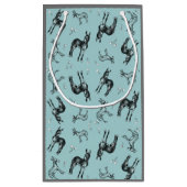 Donkeys und Lüster Kleine Geschenktüte (Rückseite)