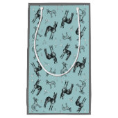 Donkeys und Lüster Kleine Geschenktüte (Vorderseite)