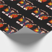 Donlad Trump Funny Orange Man Krass Trump Unterstü Geschenkpapier (Ecke)