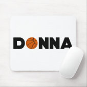 Donna Basketball Mousepad (Mit Mouse)