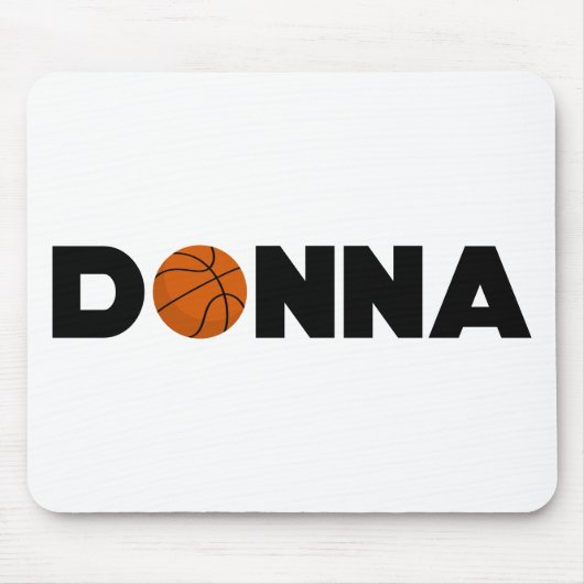 Donna Basketball Mousepad (Vorne)
