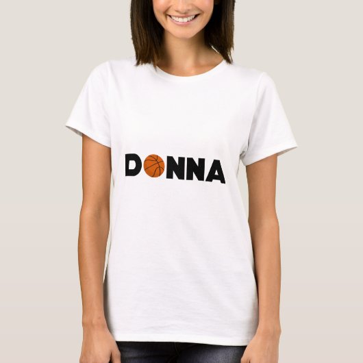 Donna Basketball T-Shirt (Vorderseite)
