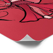 Donna Belly Dancer Poster (Ecke)