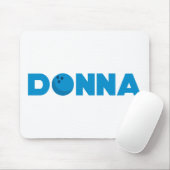 Donna Bowling Mousepad (Mit Mouse)