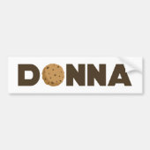Donna cookie Autoaufkleber (Vorne)
