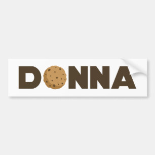Donna cookie Autoaufkleber