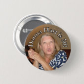 Donna-Hirschs 50 Button (Vorne & Hinten)