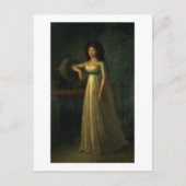 Donna Joaquina Tellez-Giron, Tochter des Herzog Postkarte (Vorderseite)