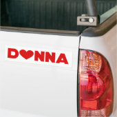 Donna Liebe Autoaufkleber (Auf Lkw)