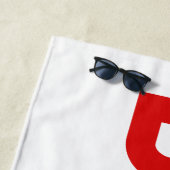 Donna Liebe Strandtuch (Beispiel)