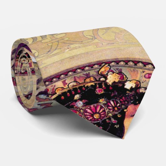 Donna Orechini durch Alphonse Mucha Krawatte (Gerollt)