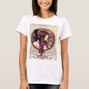 Donna Orechini durch Alphonse Mucha T-Shirt