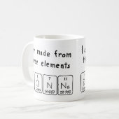 Donna Periodenname Tasse (Vorderseite Links)