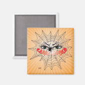 Donna ragno / Magnet (Vorderseite/Rückseite)